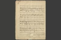 Autograph Felix Mendelssohn Bartholdy